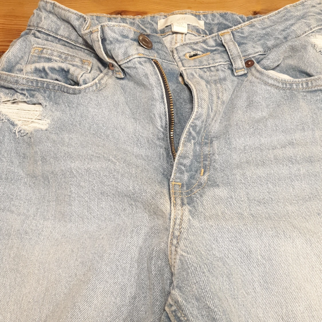 Ljusblåa jeans - 91