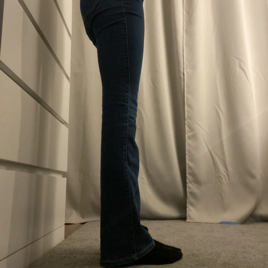 Mörkblå jeans - 90