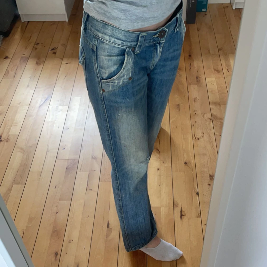 Lågmidjade only jeans - 91