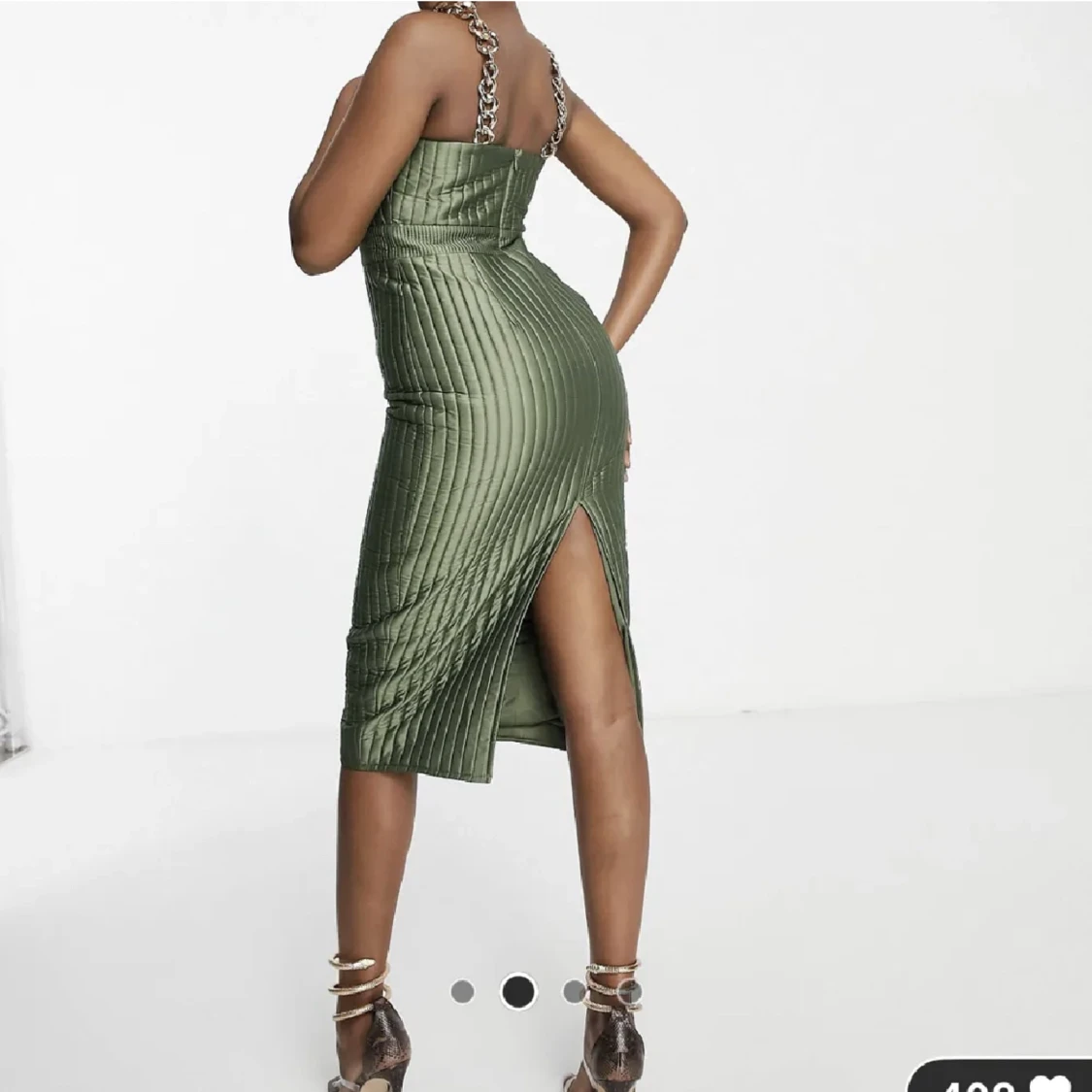 Grön klänning 💚 - 91