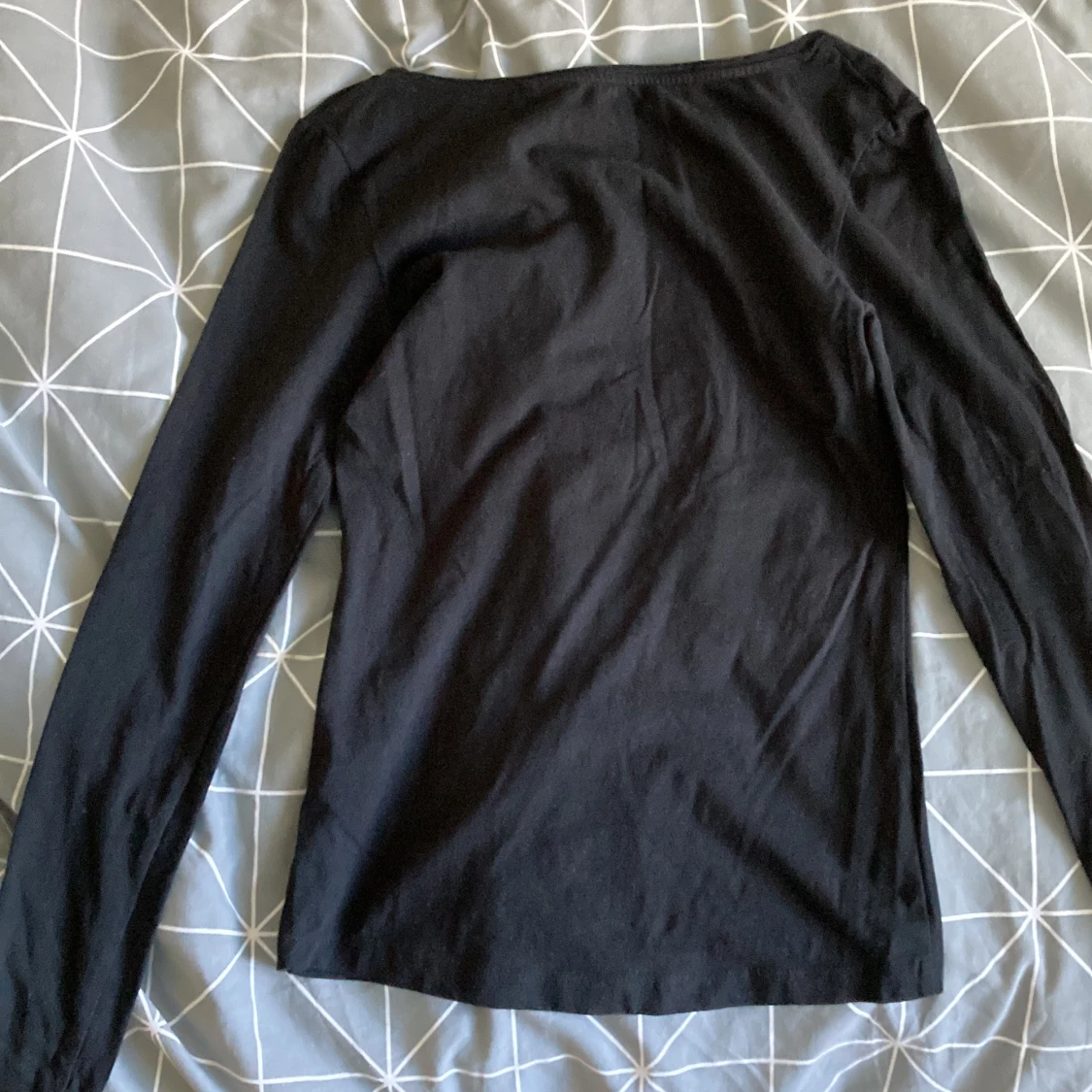 Svart långärmad tröja - 91