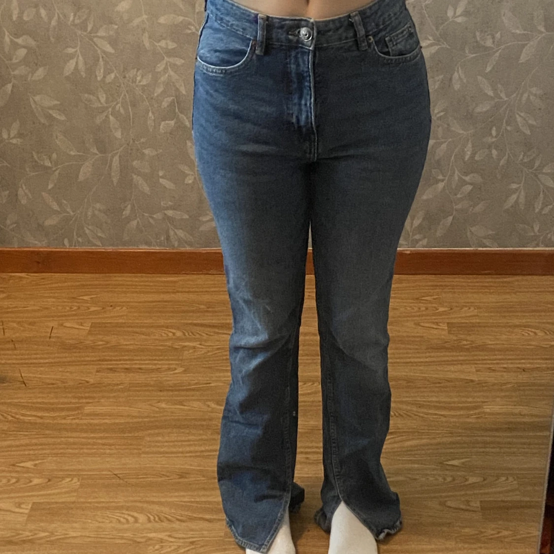 Ljusa jeans