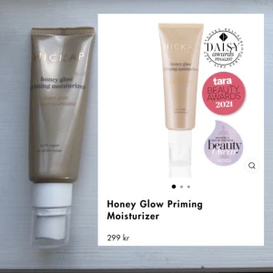 Hickap honey Glow priming moisturizer - ALLDRIG använd!!! Nypris ca. 300kr fick i present men alldig öppnat då jag ville ha den andra färgen. 50 ml. 
