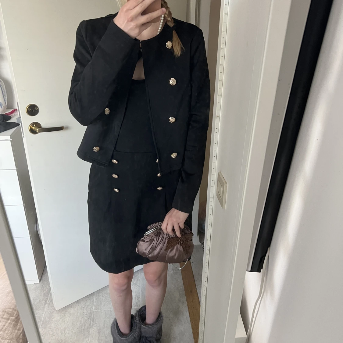 Kjol i sjömans - stil - 90