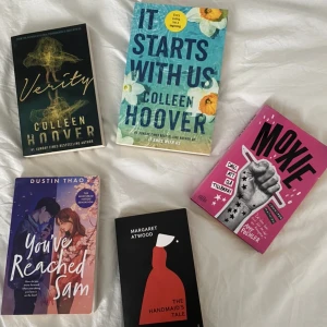 Böcker  - Olästa böcker. Säljs styckvis. Skriv vilken bok du är intresserad av så diskuteras priset. Ryggarna är ej knäckta. Läs min bio!