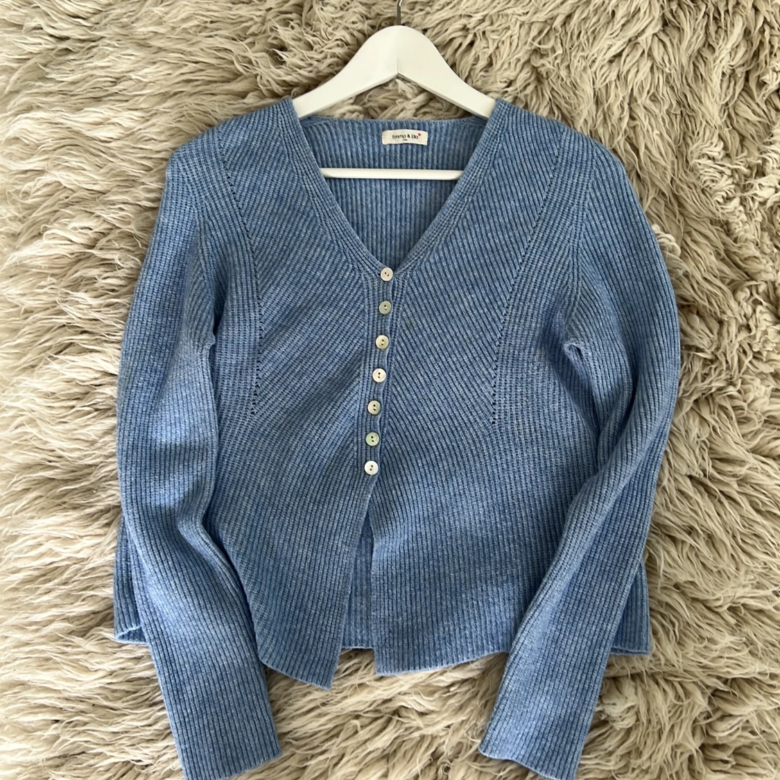 Ljusblå kofta från Emma & Ella