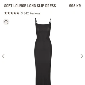 Soft lounge skims klänning - Soft lounge klänning från Skims. Aldrig använd, alla lappar sitter kvar. 