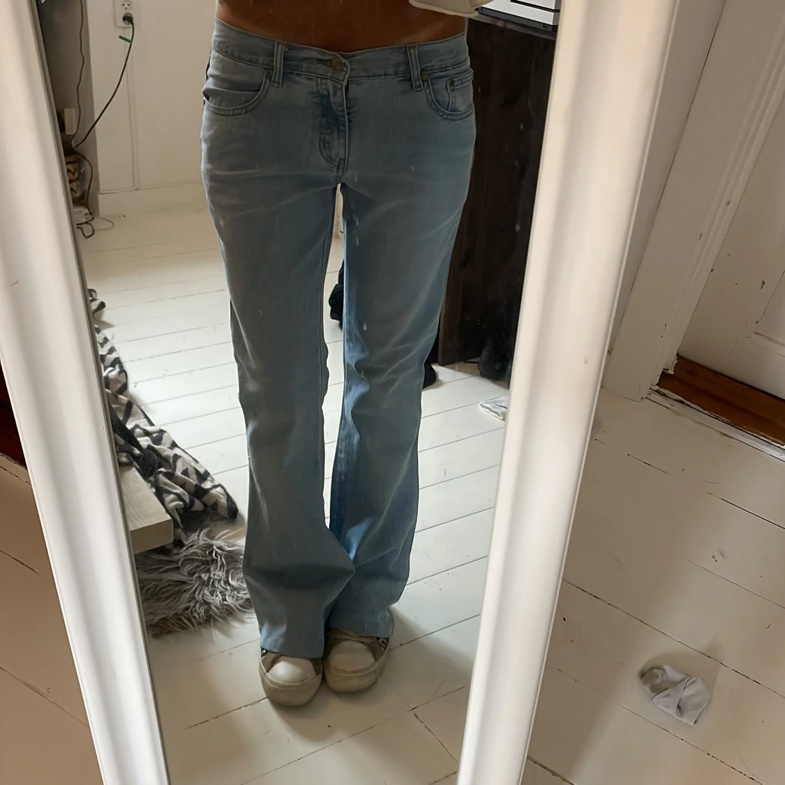 Lågmidjade bootcut