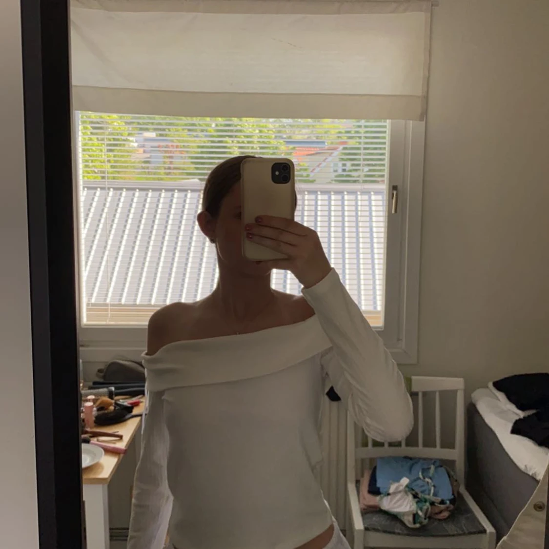 Off Shoulder Tröja 