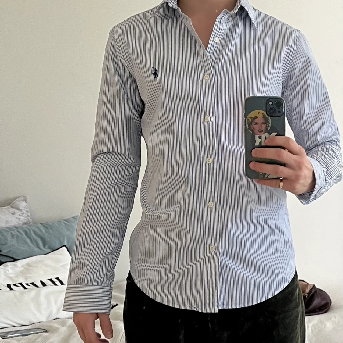 Blåvit Ralph Lauren Skjorta - 90