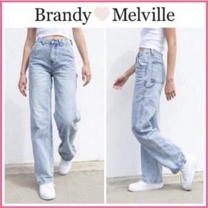 Supersnygga jeans från brandy Melville! Går inte att få tag på längre!!💗💗💗 Aldrig använda