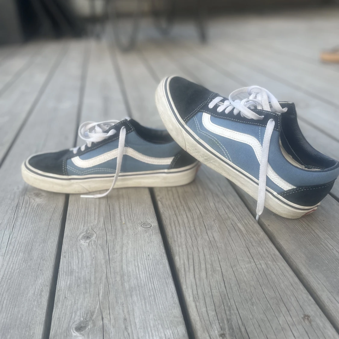 Vans skor, blå o svart - 91