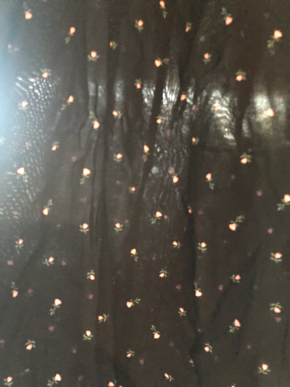 Lång sommarklänning med slits  - 90