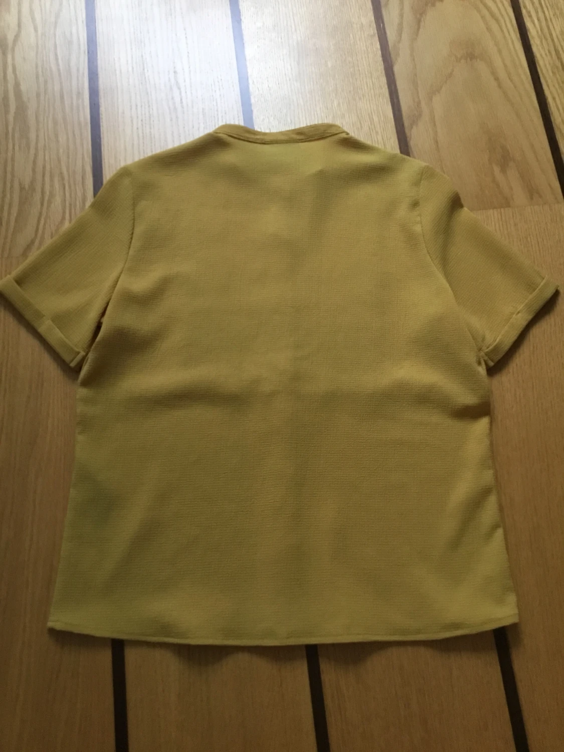 Senapsgul blus XS - 90