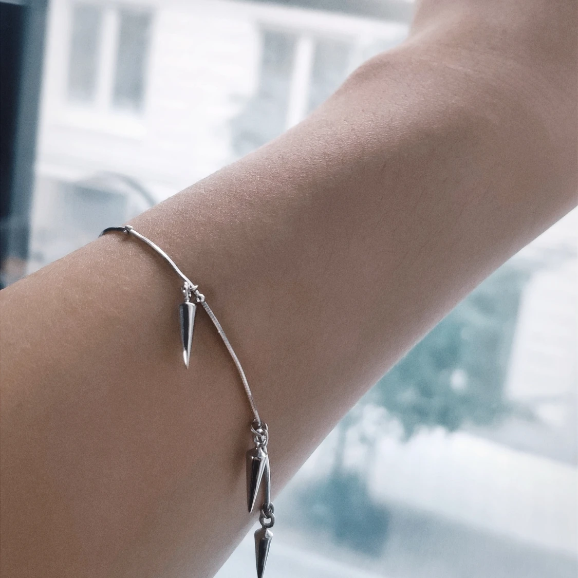 Äkta silver armband med Maria Nilsdotter liknande design - 91