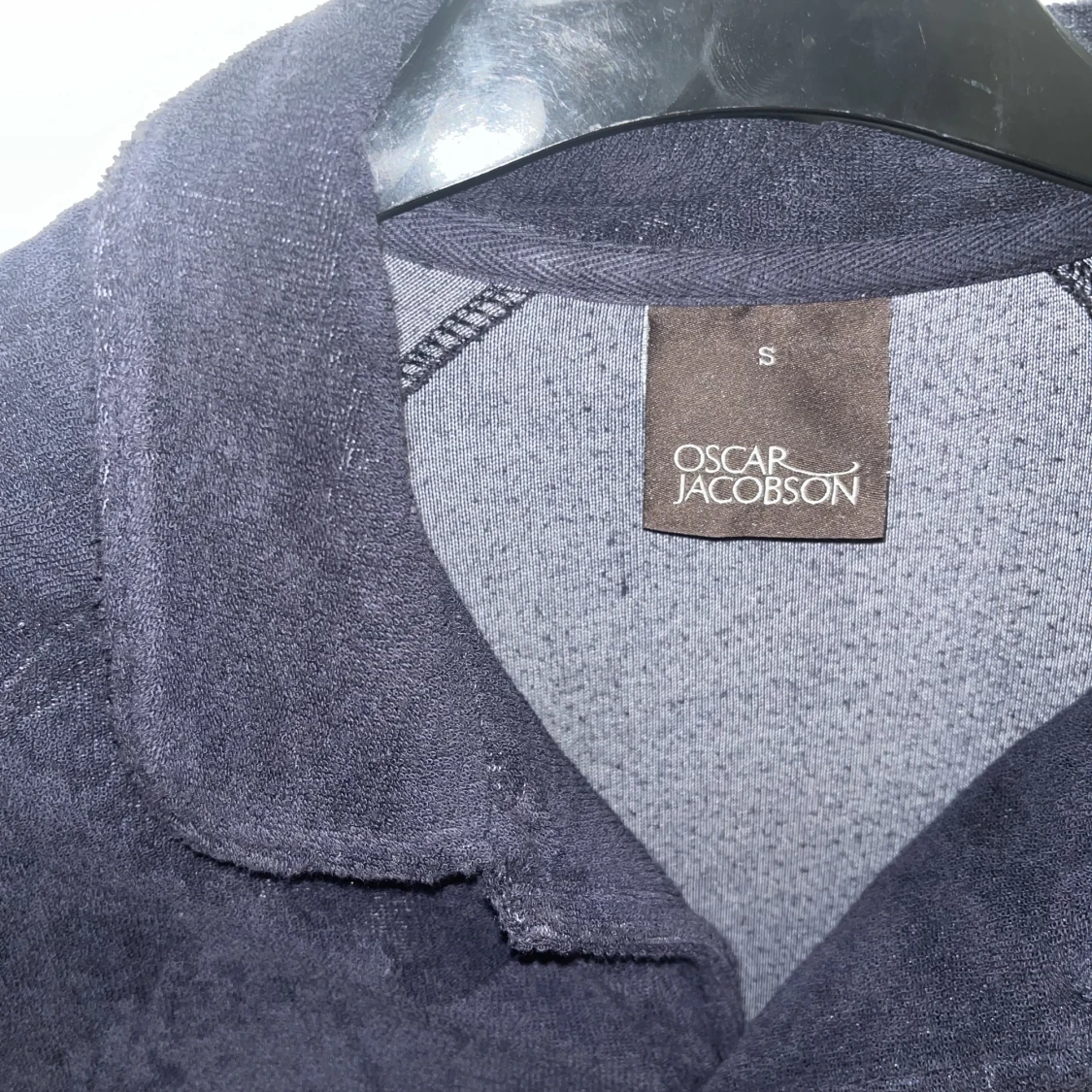 Oscar Jacobsson Frotté buttendown picke  - 91