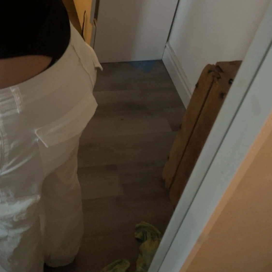 Cargo pants lågmidjade