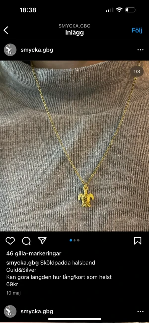 Smycken  - Super söta guld smycken ❤️ 60kr styck eller båda för 100 