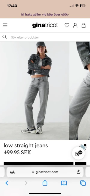 Jeans - Jag säljer nu dessa superfina jeans, Low straight💗 säljer dessa då de är för stora för mig💗