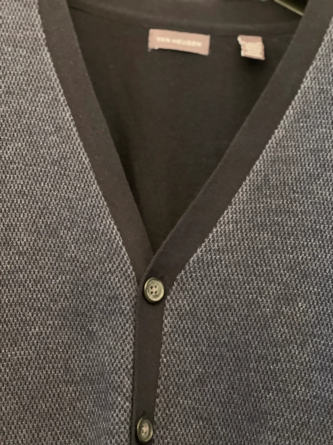 Grå väst kofta XL - 90