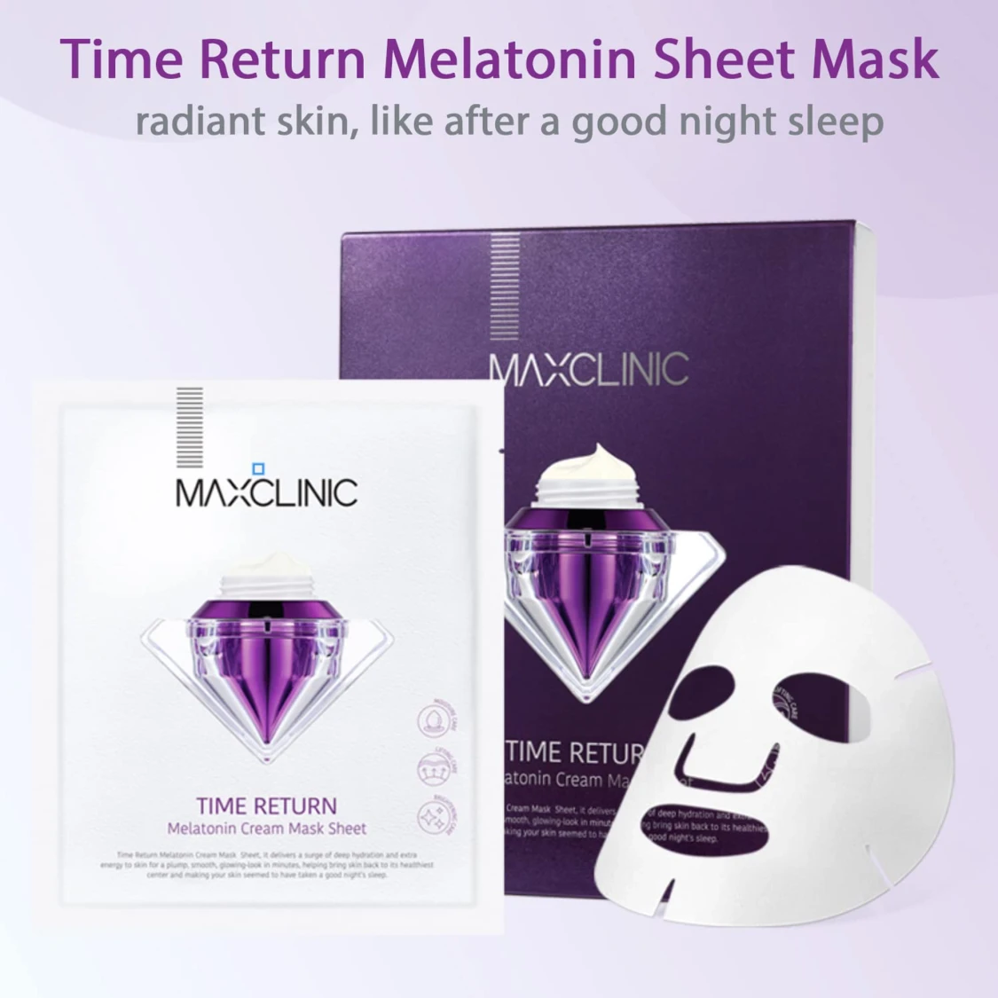 maxclinic ansiktsmask 2 pack 