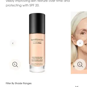 Säljer denna bareminerals foundation i färgen FAIR 01. Använd endast en gång då den är för ljus för mig. Köpt för ca 400 kr nypris i butik. Skriv gärna för fler frågor ❤️det är 30 ml ❤️