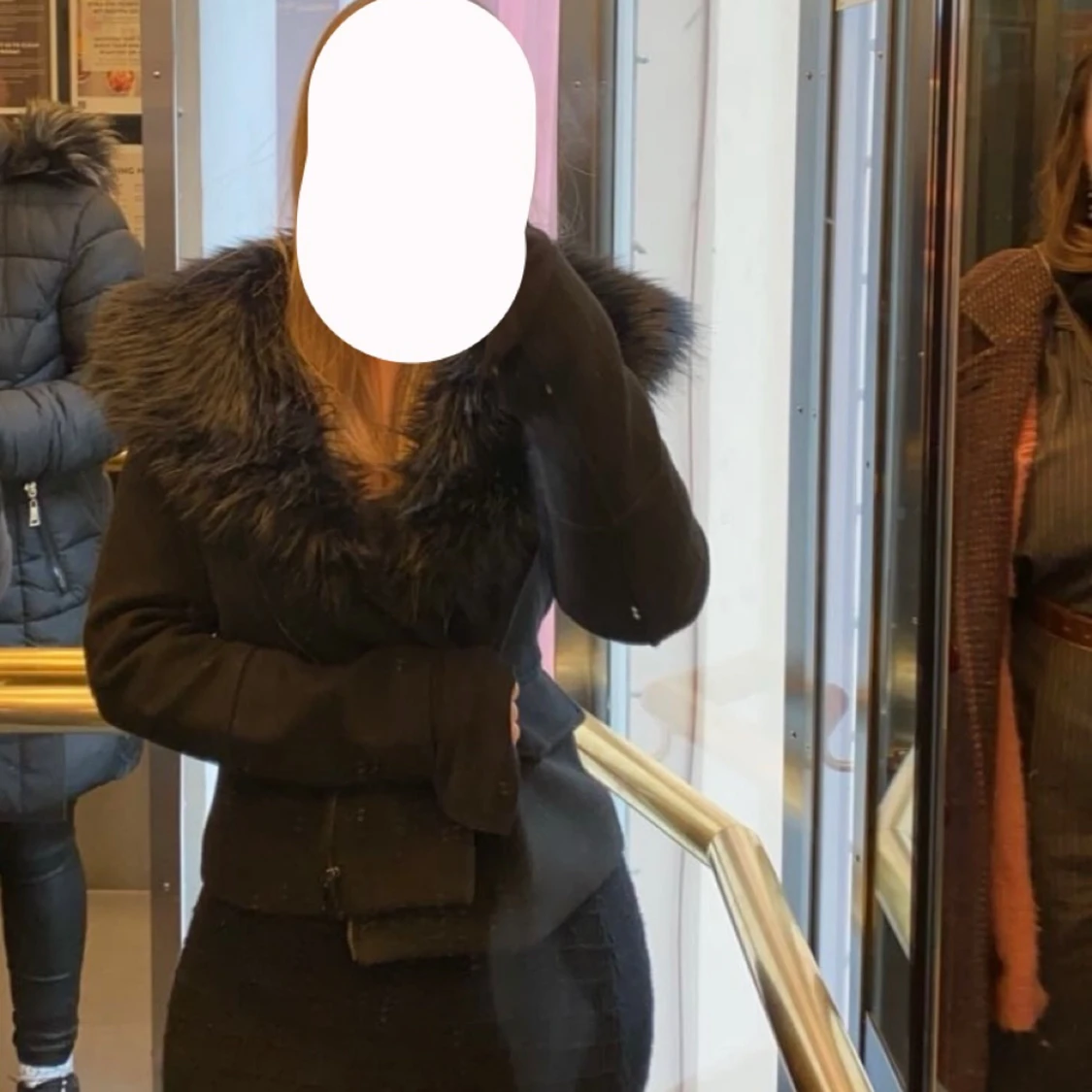 Kort pälsjacka  - 90