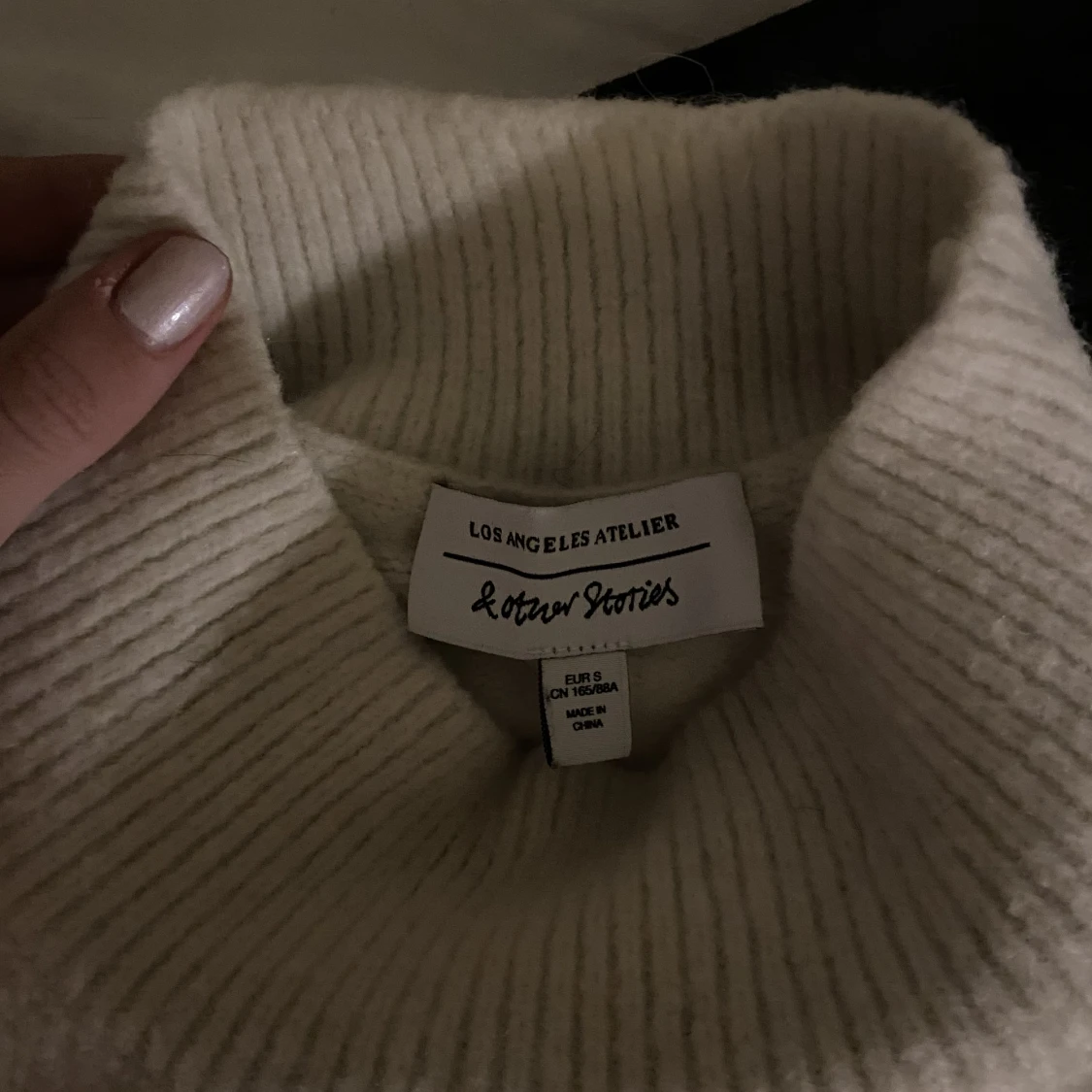 & other stories stickad tröja  - 91