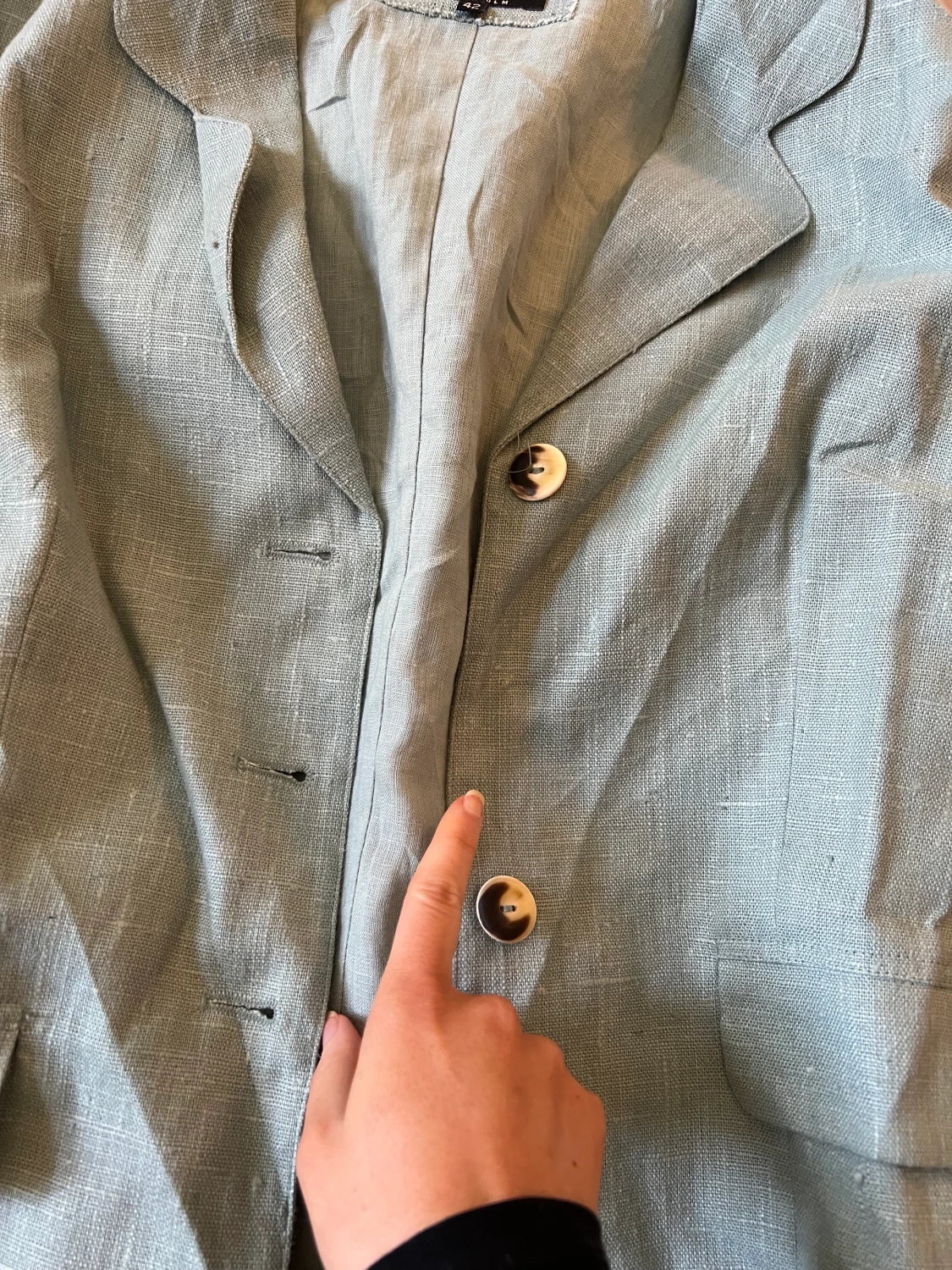 Turquoise spring jacket - 90