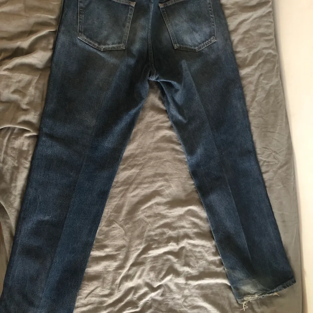Wrangler jeans med ganska tjockt 100% bomulls tyg. Jeans & Byxor.