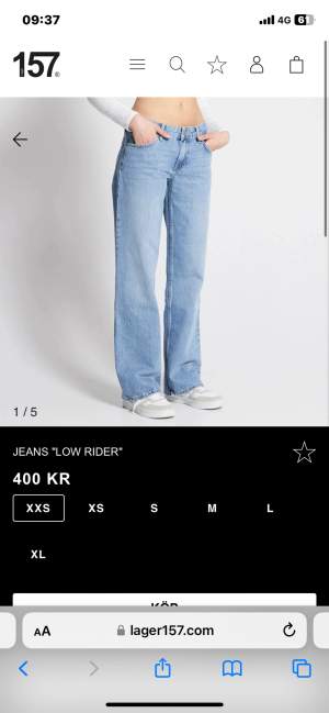 Säljer mina lager 157 jeans pågrund av de inte passar längre, nästan nyskick🩷 