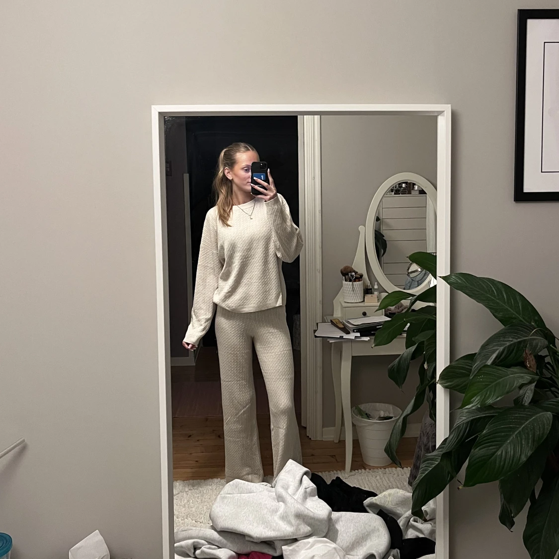 Ribbstickat set  - 90