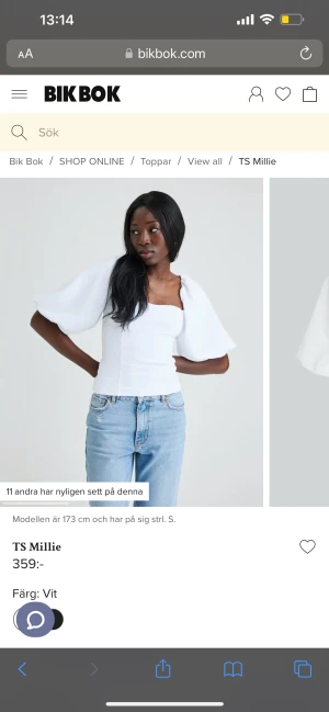 Helt ny bikbok topp  - Aldrig använd, storlek M 