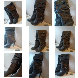 Säljer två par högklackade klackar i svart! Storlek 38-39! - Säljer två par högklackade klackar i svart! Storlek 38-39!