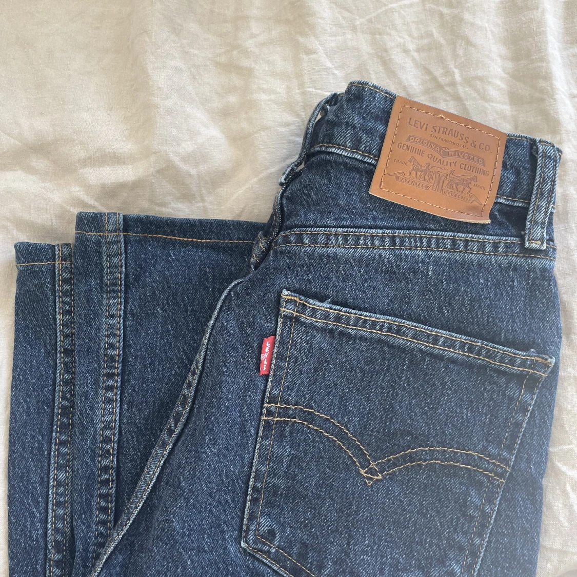 Oanvända Levi’s jeans