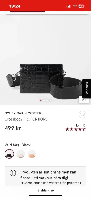 carin wester väska - säljer min carin wester väska som jag köpte på åhlens som jag använt ett fåtal gånger, som ny nypris 499kr mitt pris 300kr