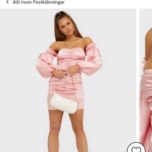 Klänning  - Jätte söt klänning från nelly.com i storlek S. Aldrig använd, nypris 499kr. Skriv privat för fler bilder eller frågor🤍