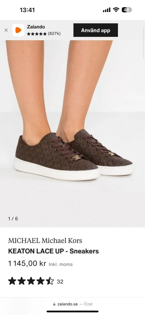 Michael Kors Sneakers Storlek 40 - Nya 1.145 kr. jag säljer 500 kr.
