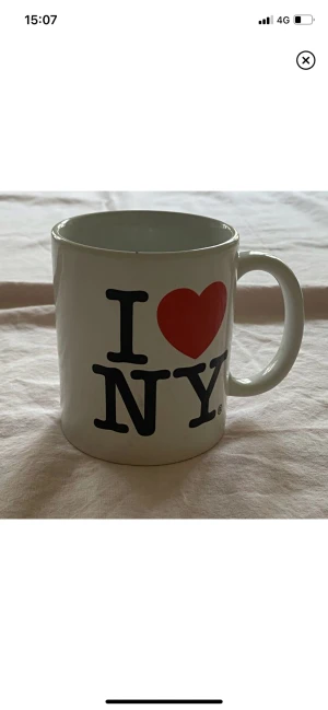 I love ny mugg - Bra skick, tryck gärna köp nu om du vill köpa🥰
