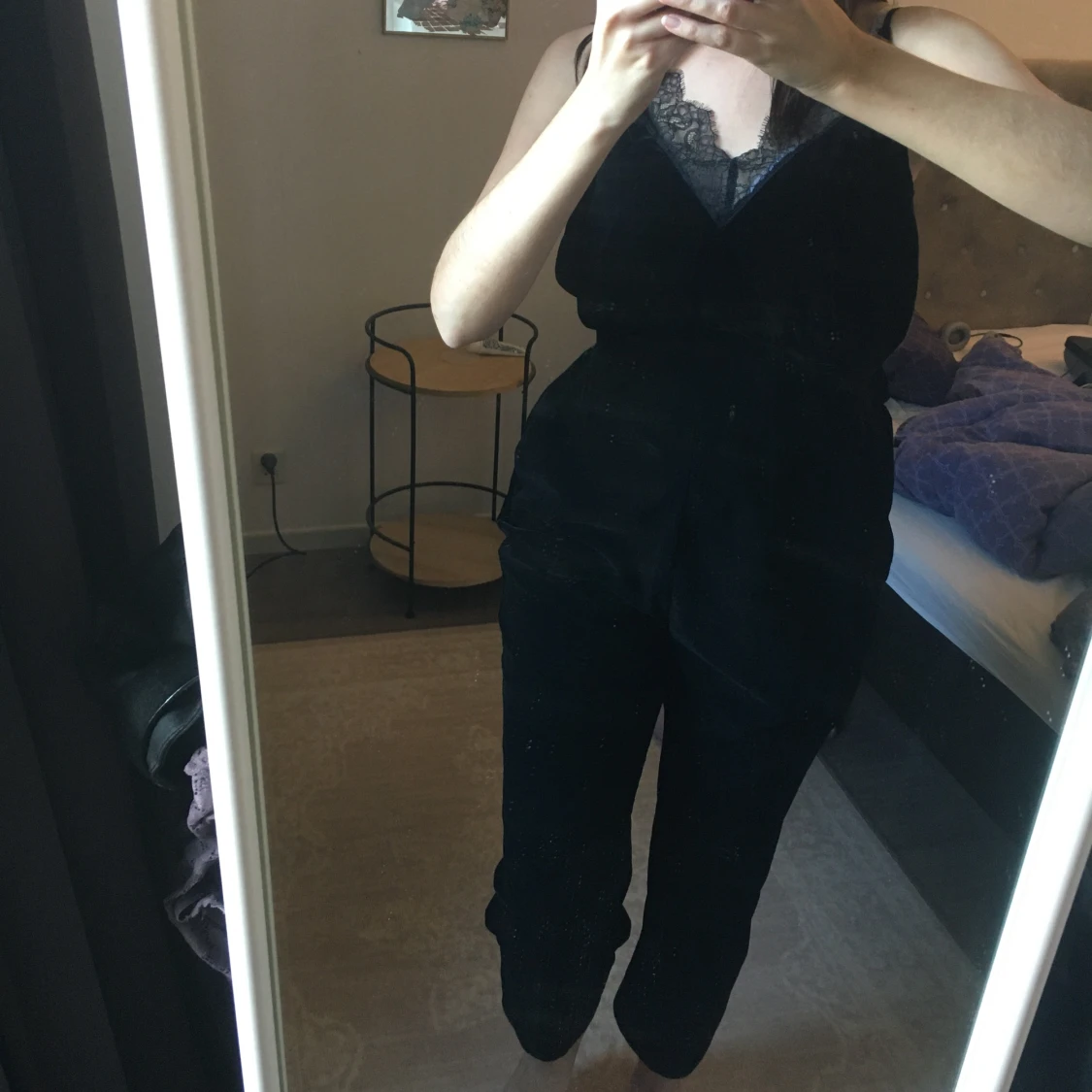 Jumpsuit sammet  - 91