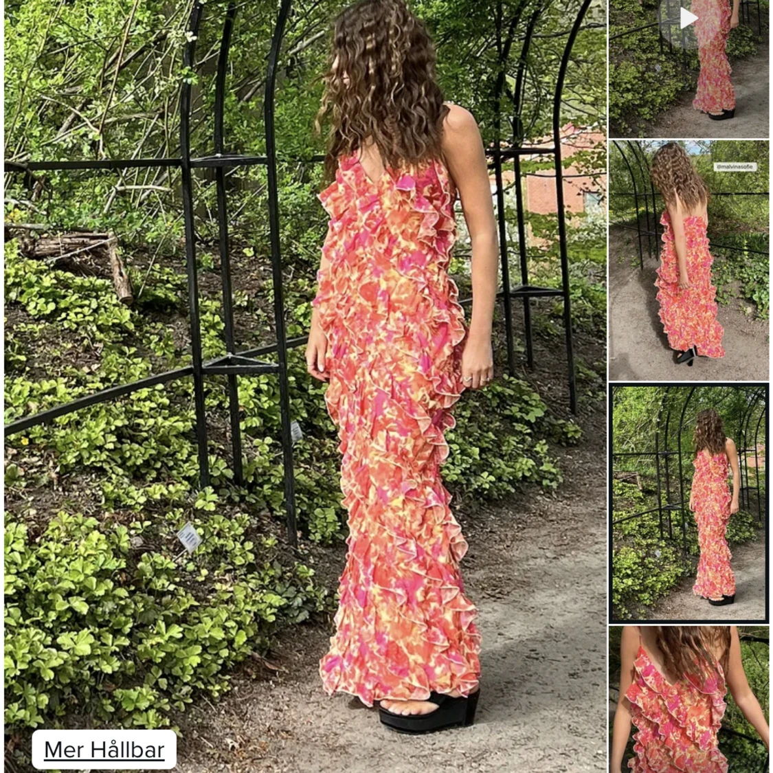 Söker denna klänning i storlek S