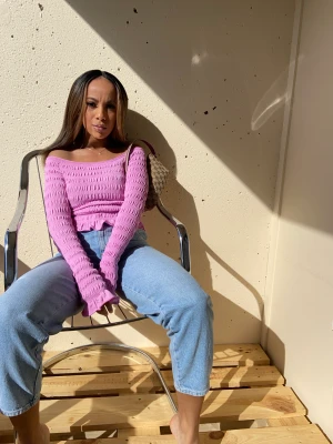 Rosa off shoulder topp  - Off shoulder topp