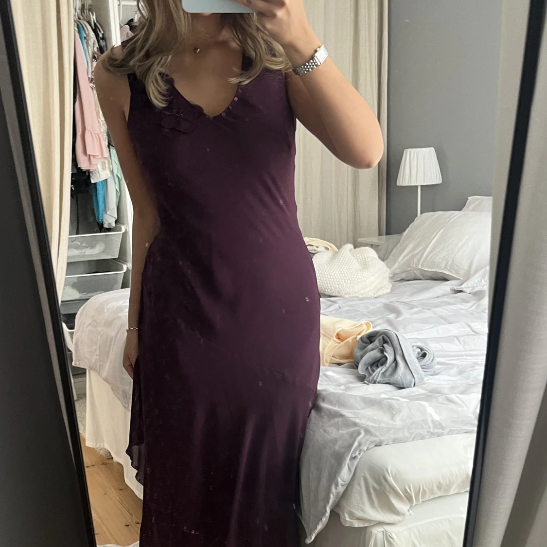 Lila klänning - 91