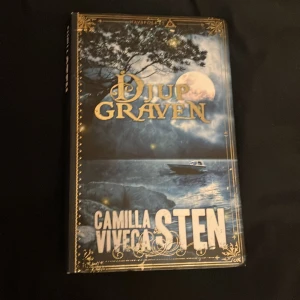 Djupgraven bok - Boken har en liten fläck på toppen, därför säljer jag den billigare. Om du inte läst den rekommenderar jag starkt!