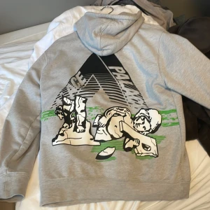 Palace hoodie  - Palace hoodie i storlek s i skitbra skick, inget synligt slit på trycket och väldigt skönt material 