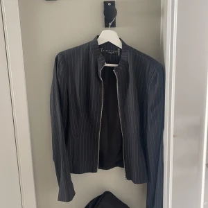 Randig vintage kavaj  - Storlek S 