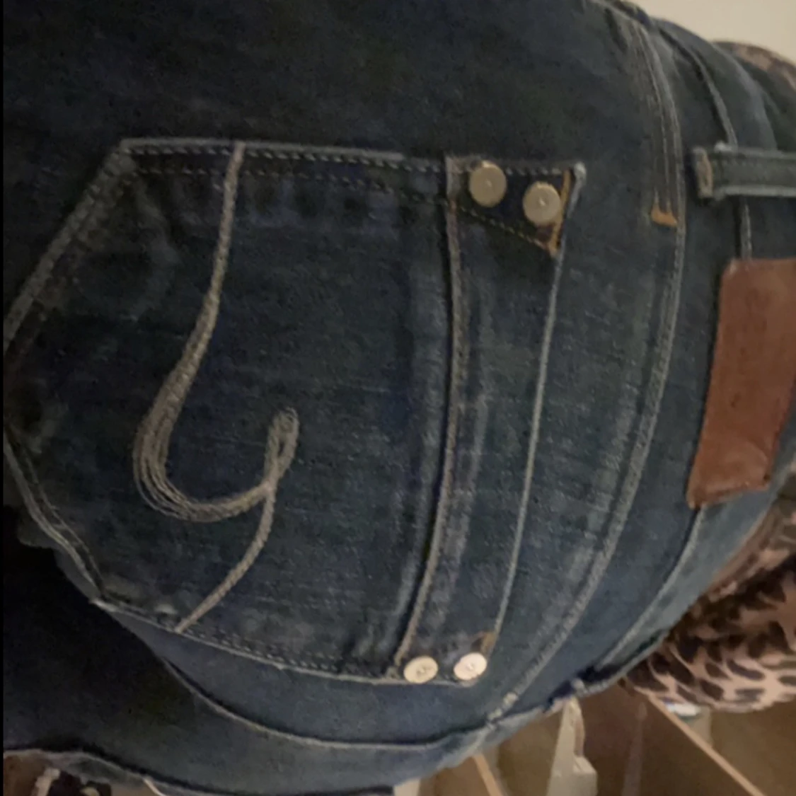 Lågmidjade jeans - 90