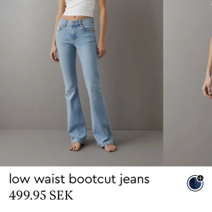 Low Waist jeans  - Helt nya, kom tyvärr inte till användning 