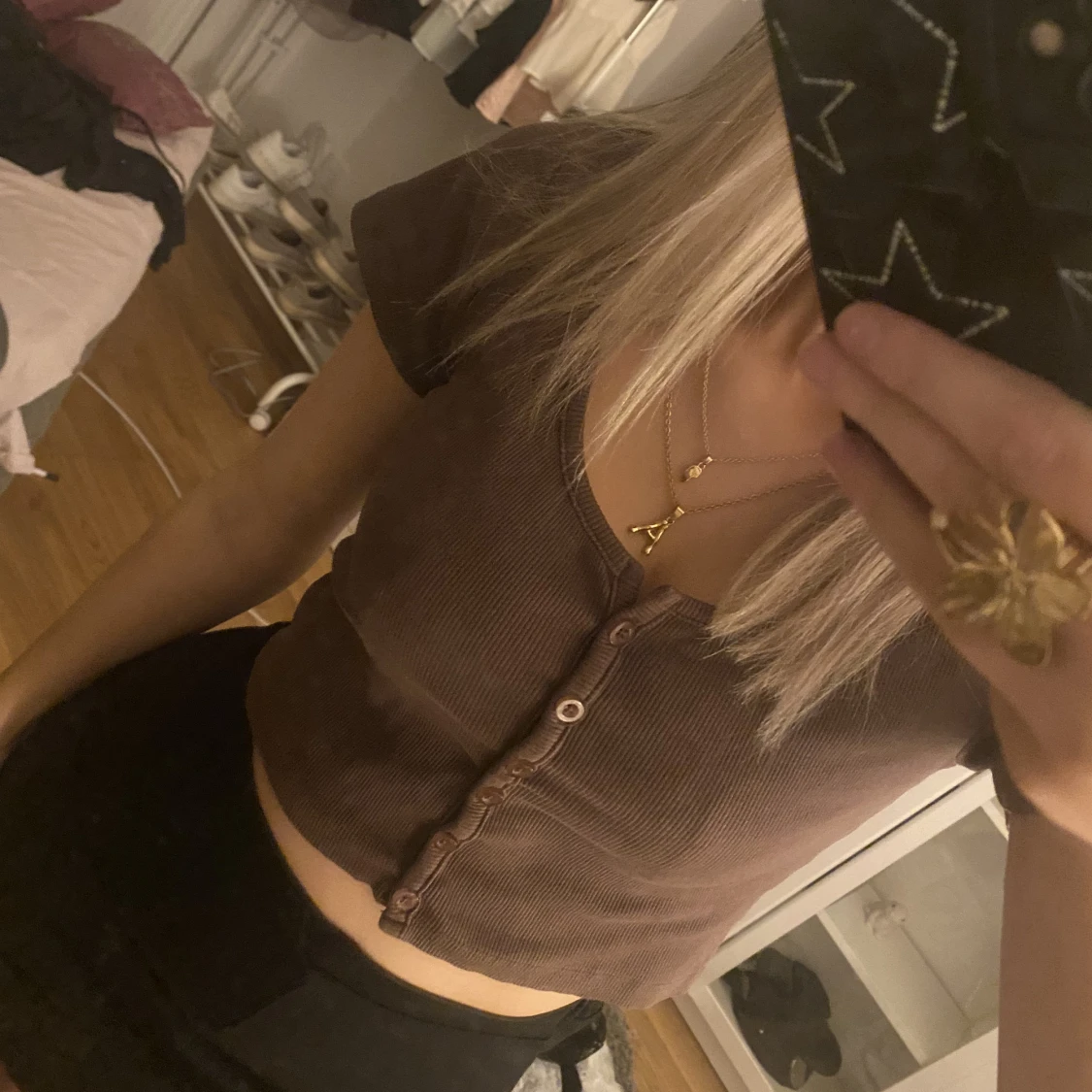 Kofta/tröja med knappar