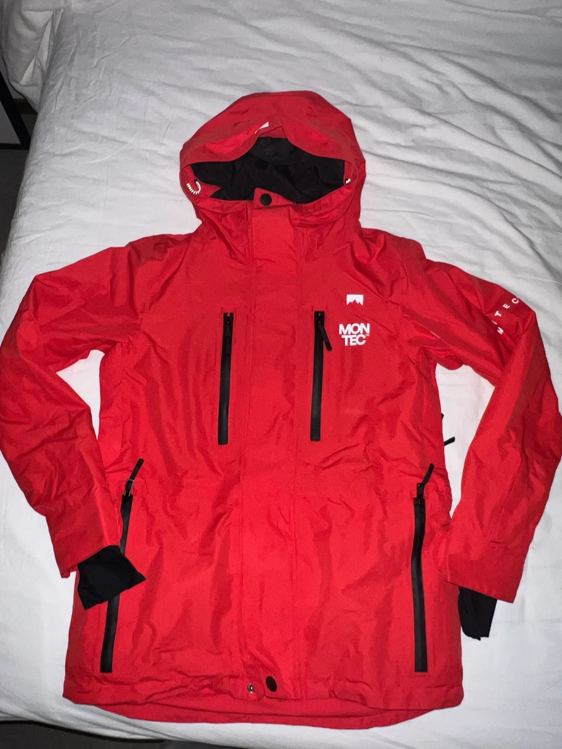 Montec röd skidjacka